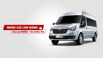 Giá lăn bánh Ford Transit 2025 - Xe 16 chỗ - Cập nhật tháng 07/2025